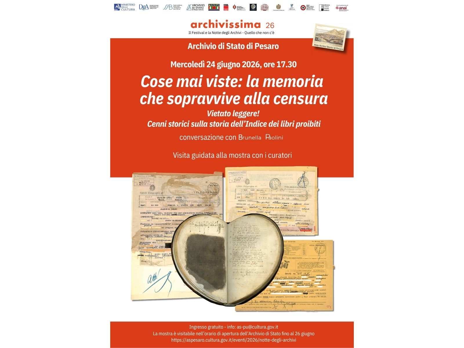 Archivissima - Vietato Leggere!